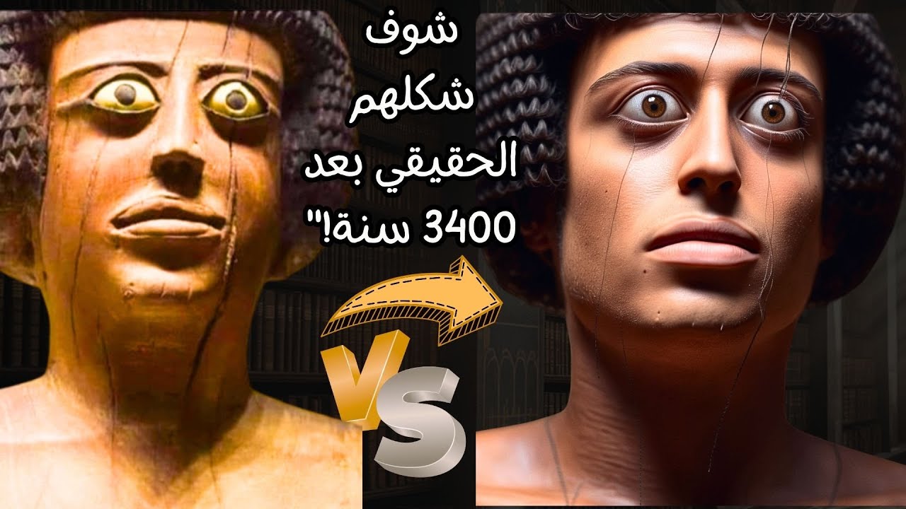 الوجه الحقيقي لملوك وملكات مصر القديمة ( بالذكاء الاصطناعي)