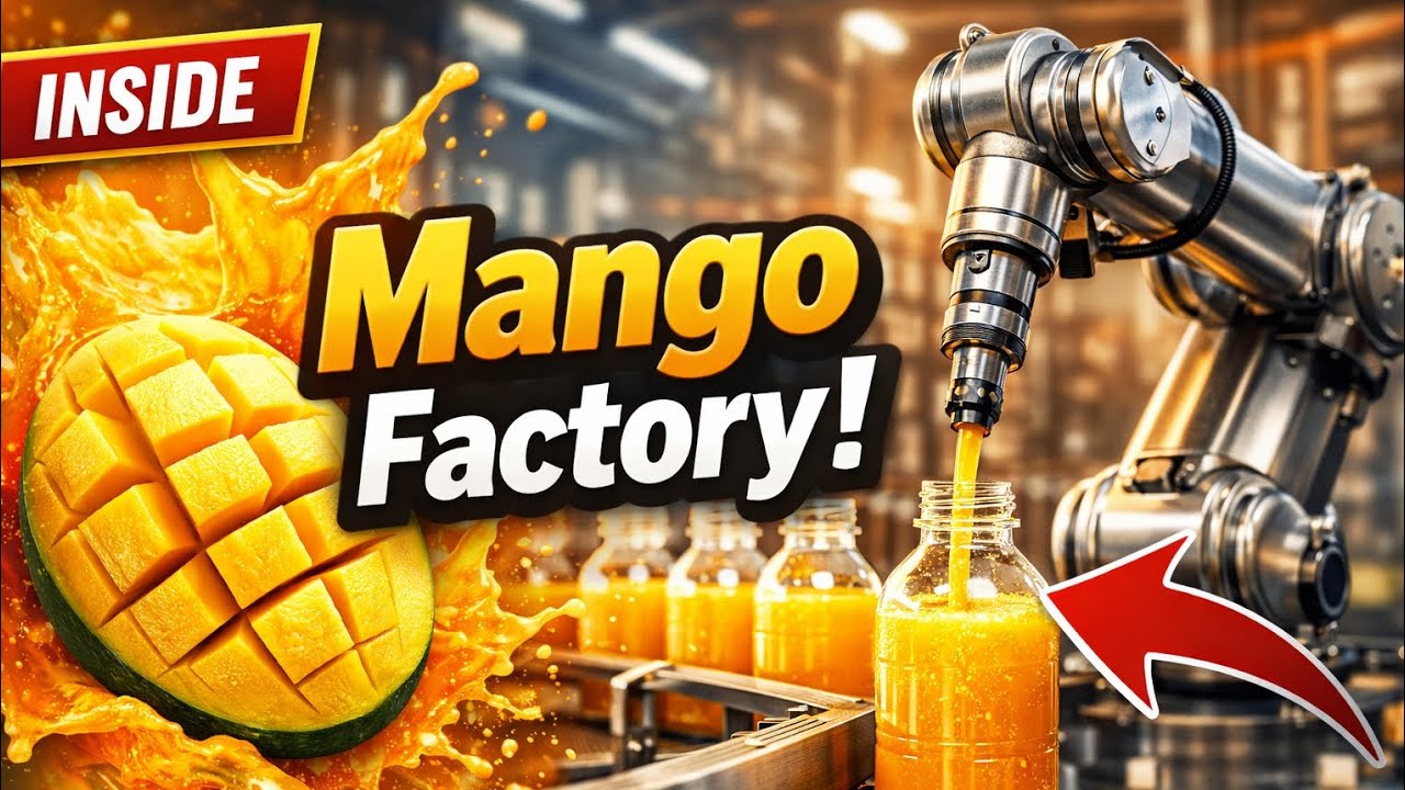 How Mango Juice Is Made in a Modern Factory (Full Process)