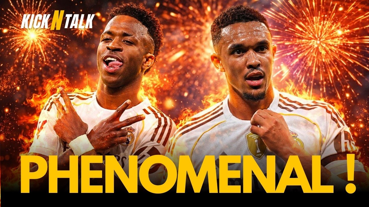😍 VINICIUS ET TRENT PHÉNOMÉNAL (REAL MADRID 4-1 REAL SOCIEDAD)
