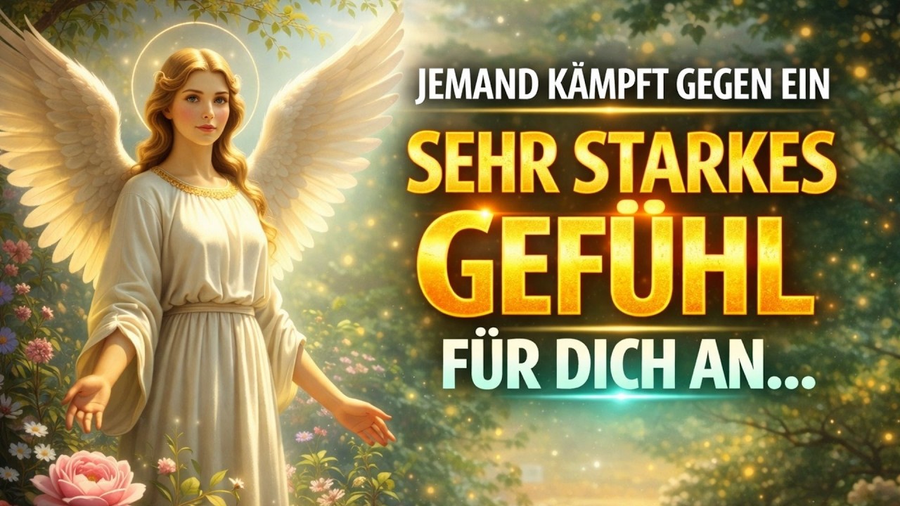 JEMAND KÄMPFT GEGEN EIN SEHR STARKES GEFÜHL FÜR DICH AN…