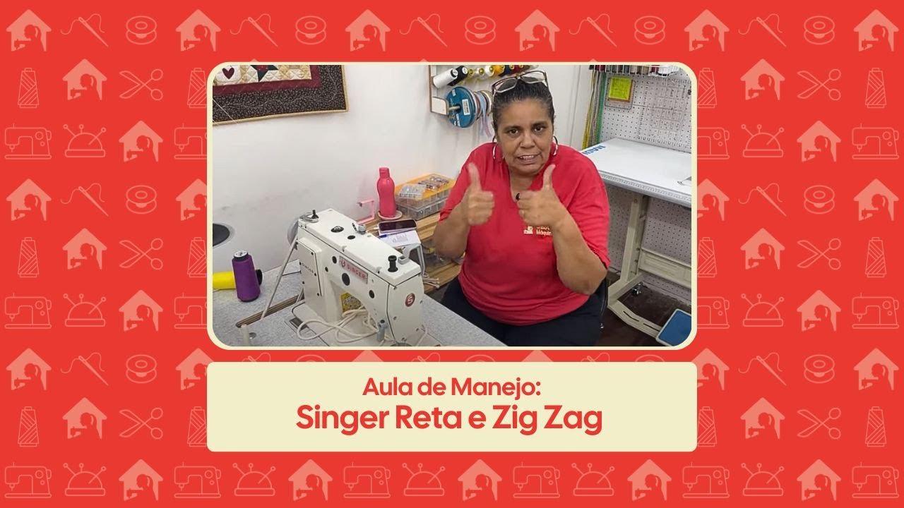 Singer Reta e Zig Zag Semi-Industrial 20U-605C