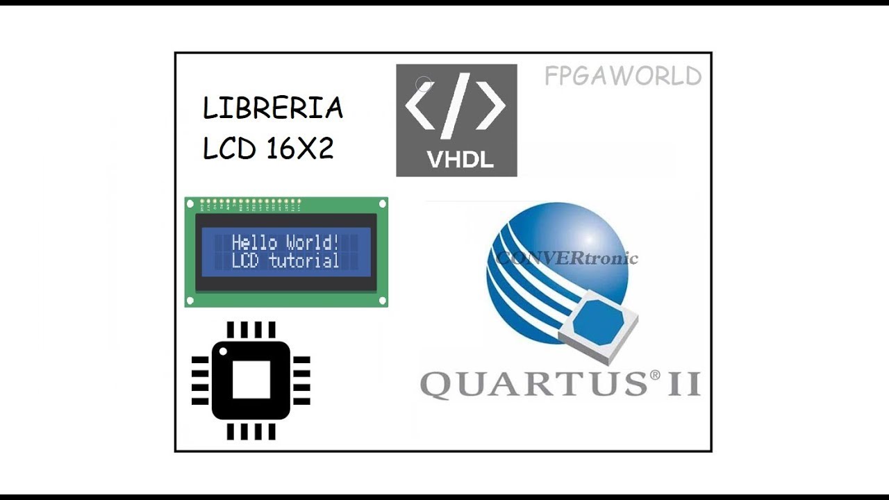 Implementación de LCD 16x2 en VHDL (Quartus II-Cyclone IV)