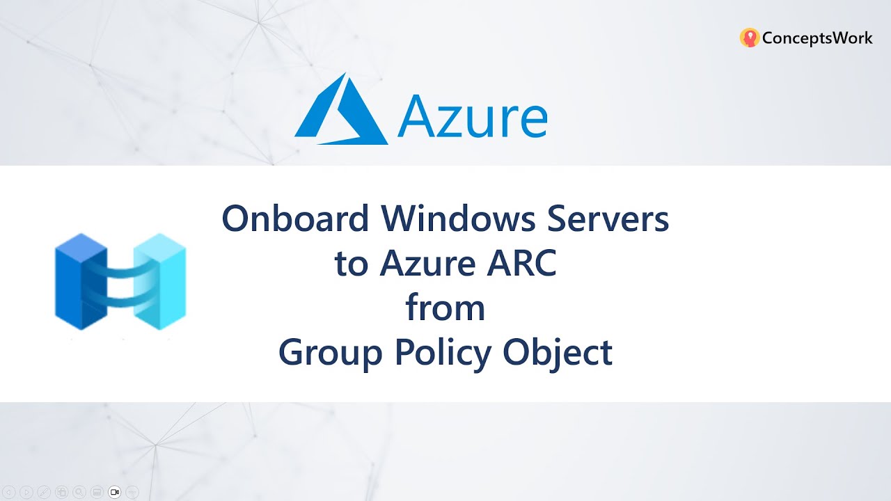 Azure Arc | Встроенные серверы Windows из объекта групповой политики