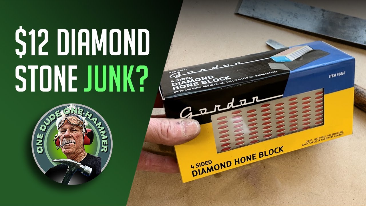 CHEAP DIAMOND HONE TEST...JUNK???