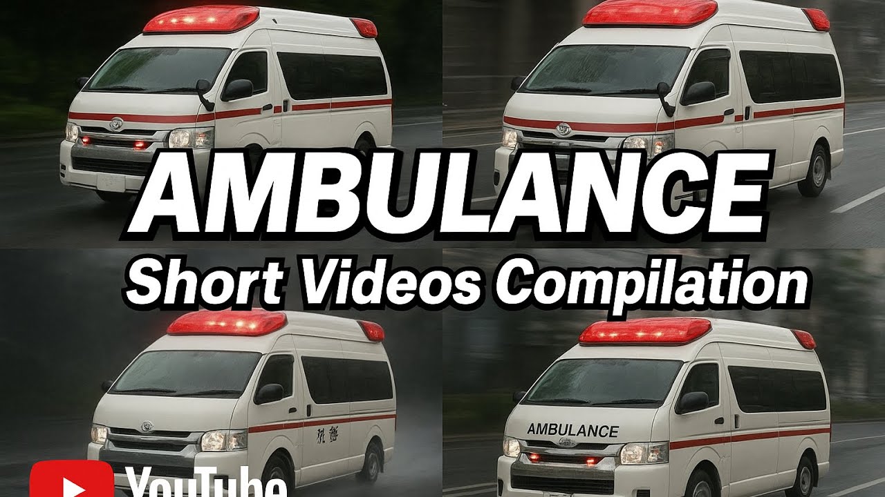 AI 救急車まとめ #ambulance #ambulans #ambulancia #sora2 #ai動画 #aifunnyshorts #ambulância #まとめ動画 #救急車
