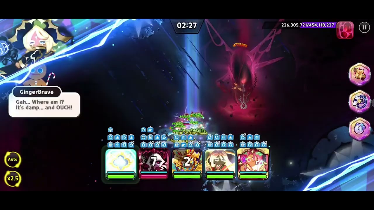 1 Hour 'Battle #2: Raid Unfathomable Scion of Shadow' Music Soundtrack OST - Cookie Run Kingdom