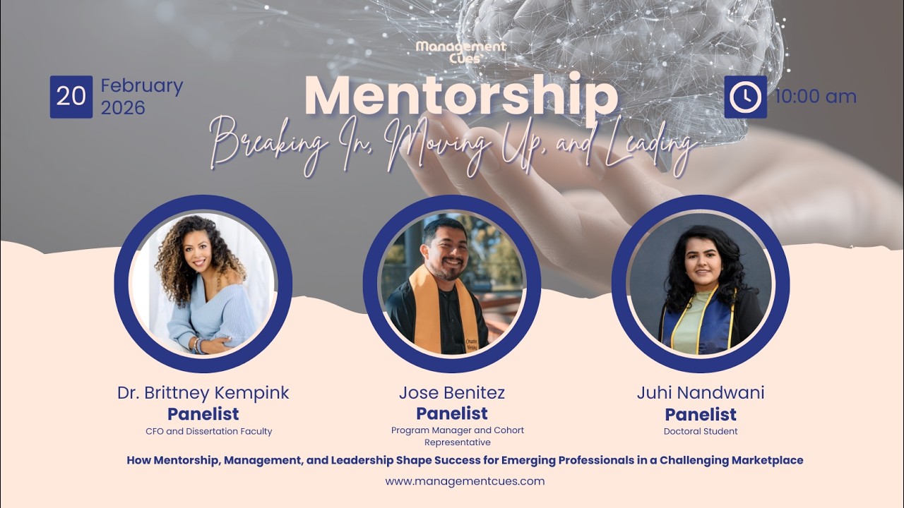 Breaking In, Moving Up, and Leading Forward Panel Discussion