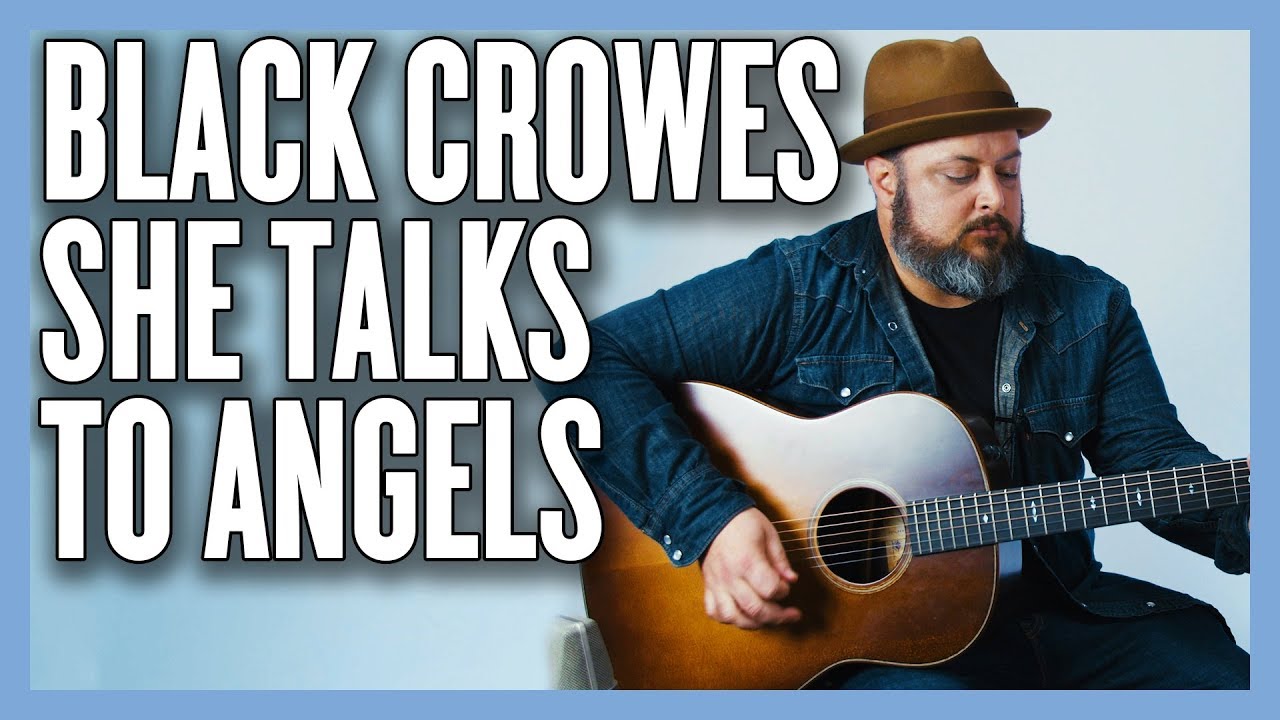 Black Crowes She Talks To Angels: урок игры на акустической гитаре + обучение