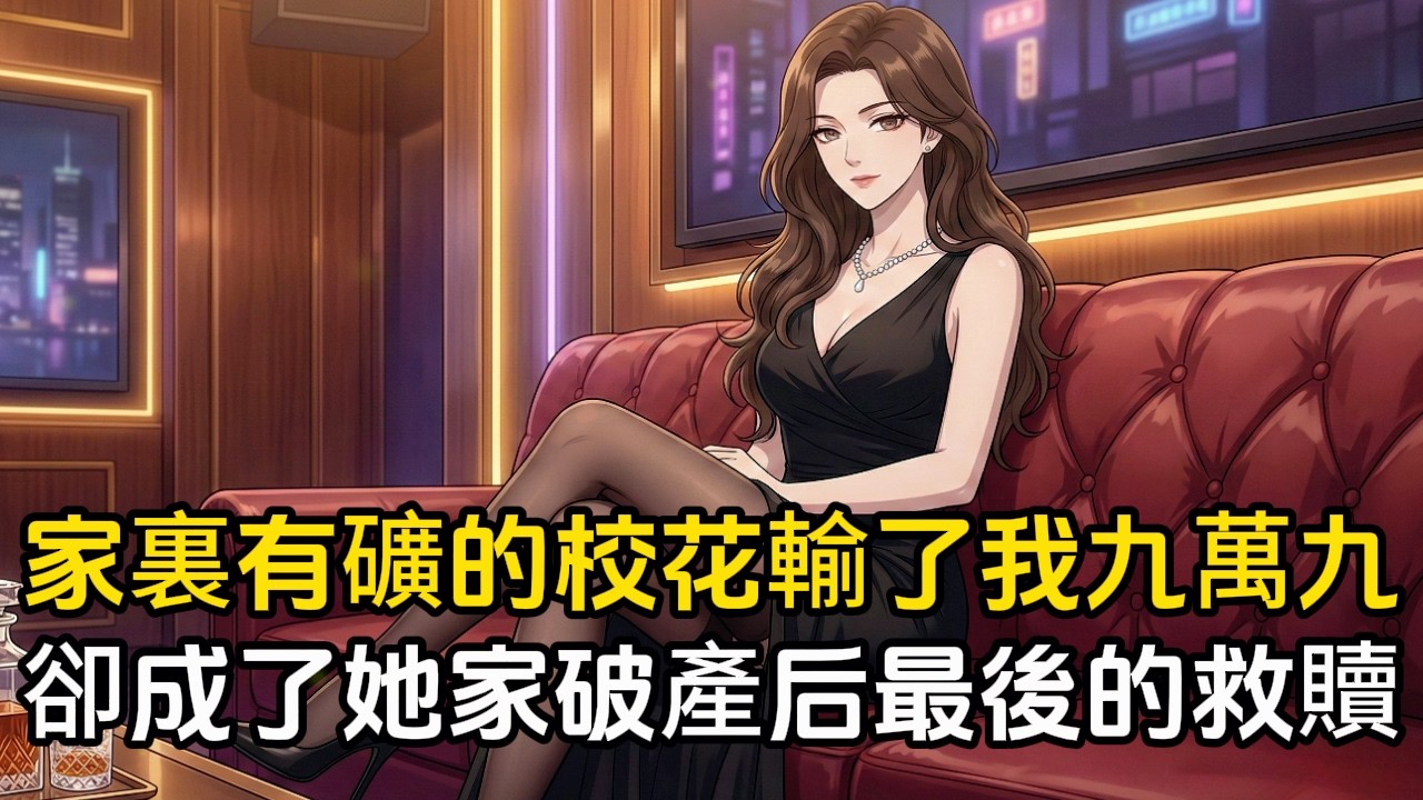 我最窮那年和學校家裏有礦的校花玩真心話大冒險，她輸給我九萬九，這成了我大學好好學習的啓動資金，沒想到多年後她家破產后，我成了她最後的救贖#動漫 #漫畫 #二次元 #戀愛