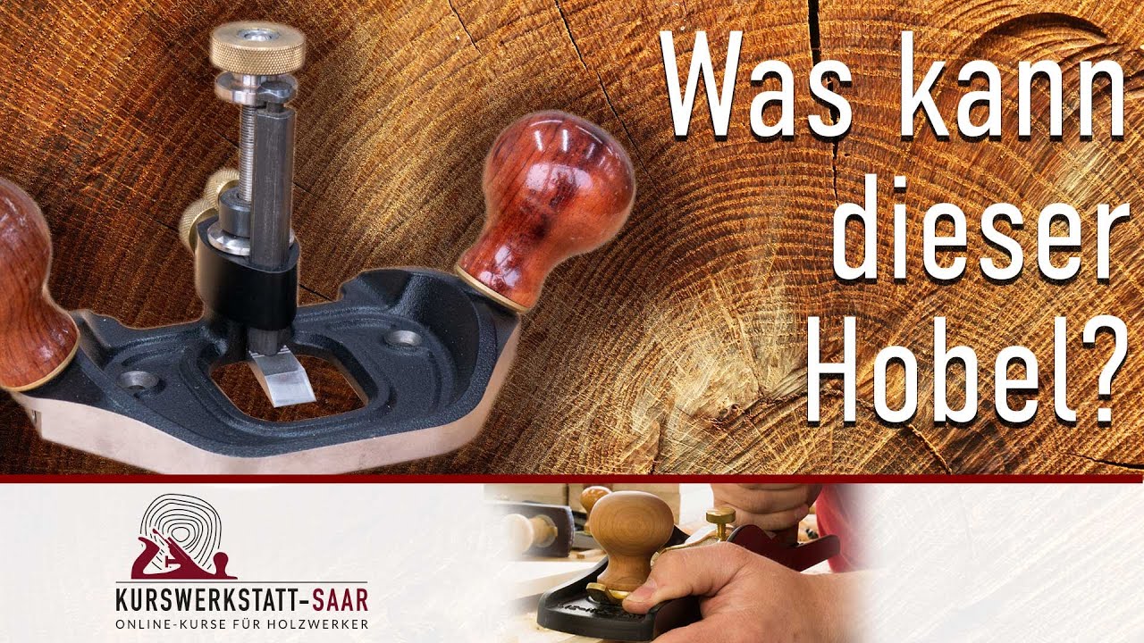 Der Grundhobel - ein vollkommen unterschätztes Werkzeug.