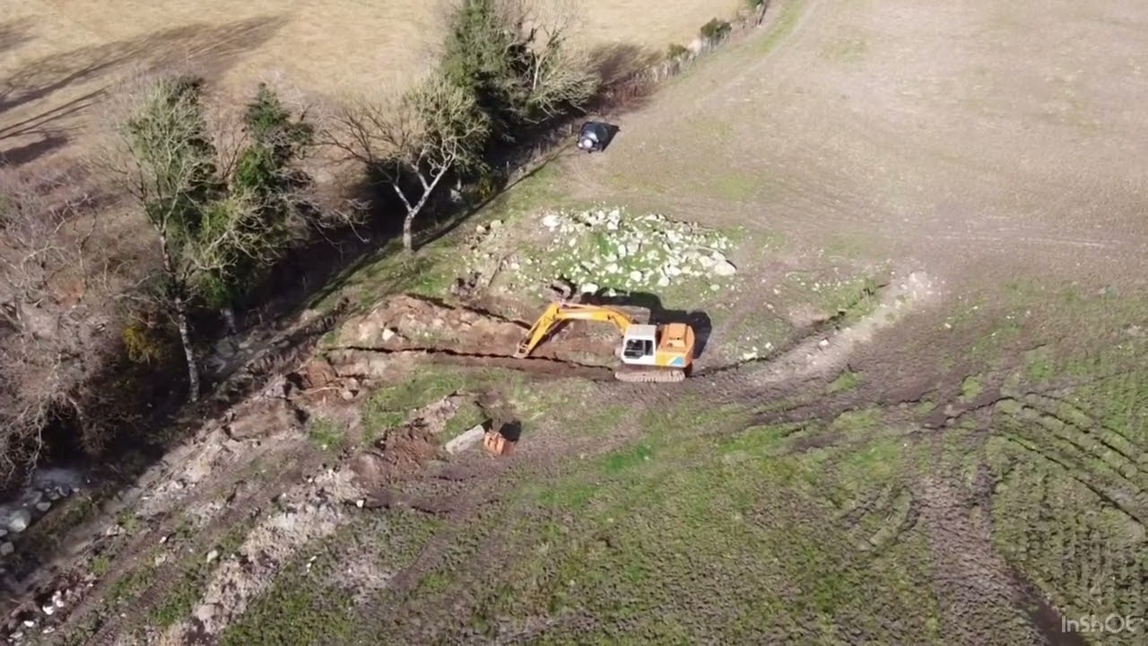 Fh130 and ex135 Fiat hitachi working Borris Carlow