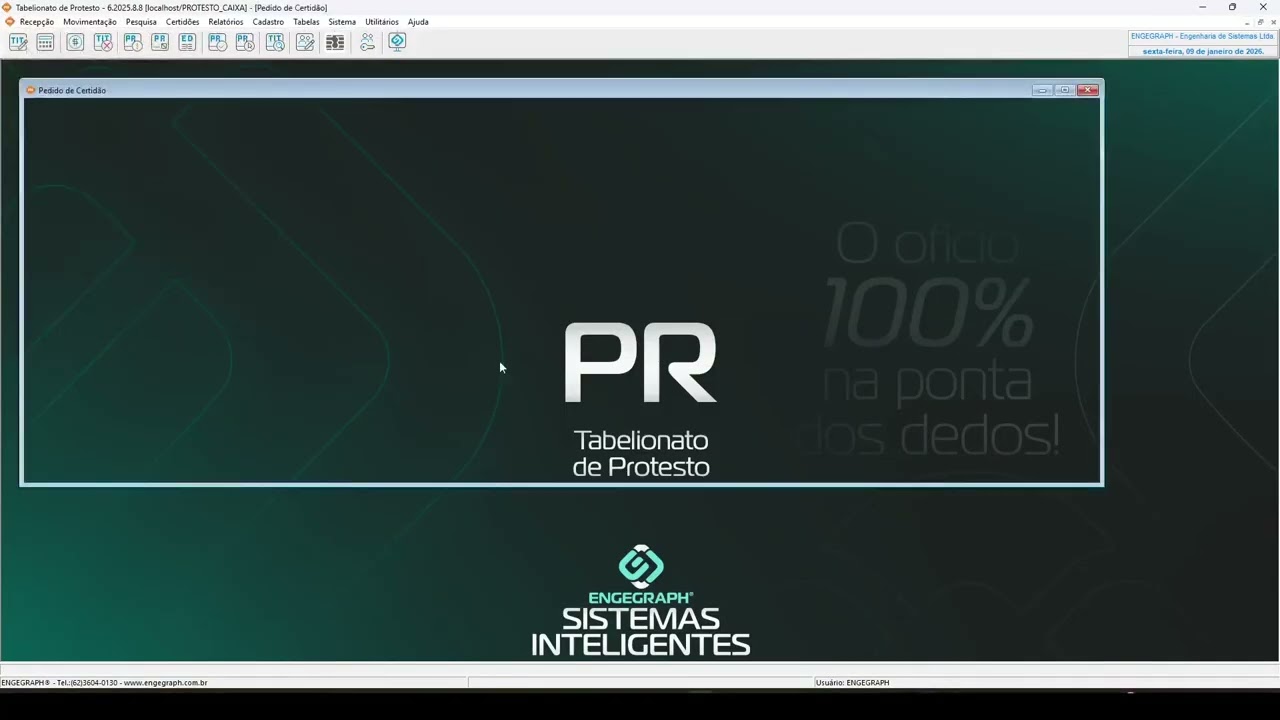 Pedido de Certidão Protesto