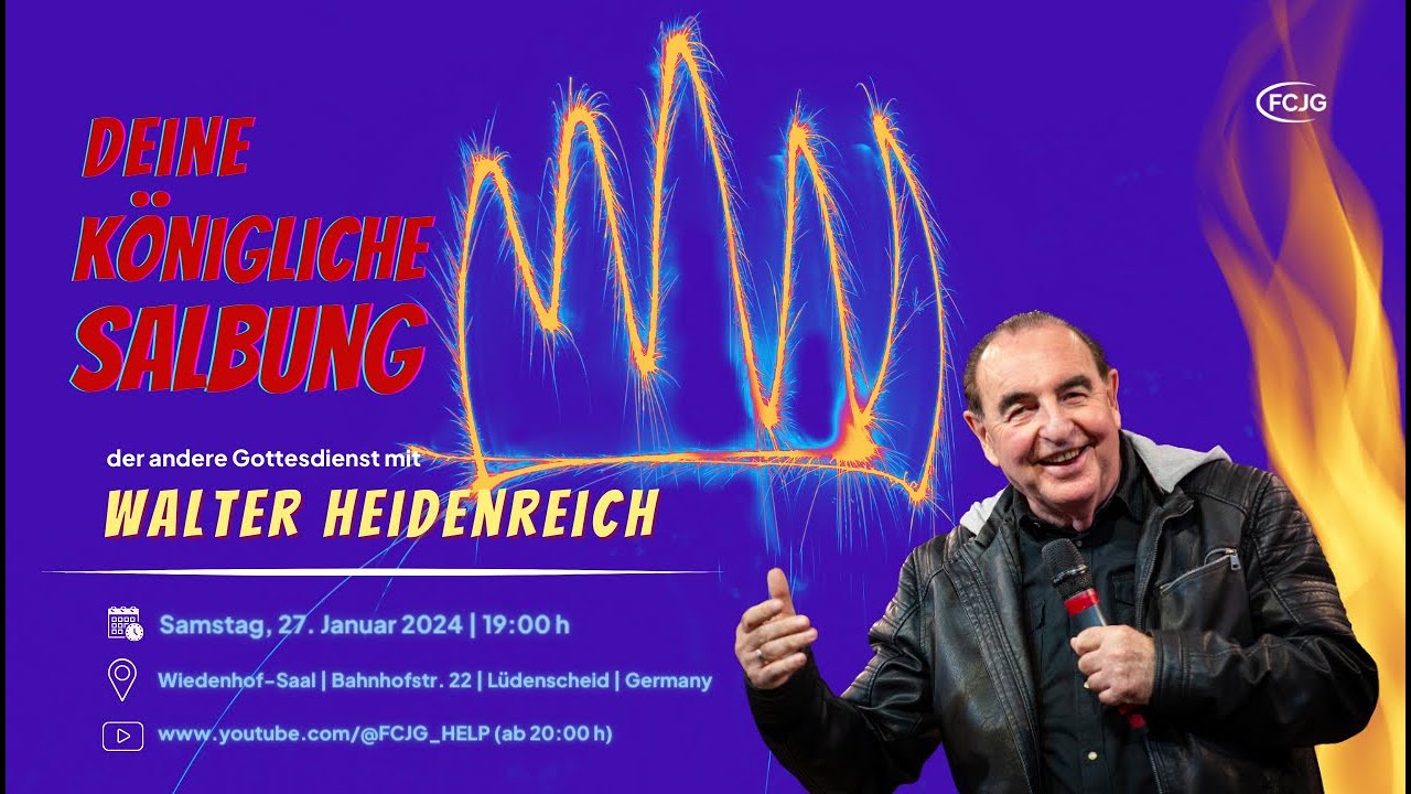 Der andere Gottesdienst mit Walter Heidenreich - 27.01.2024