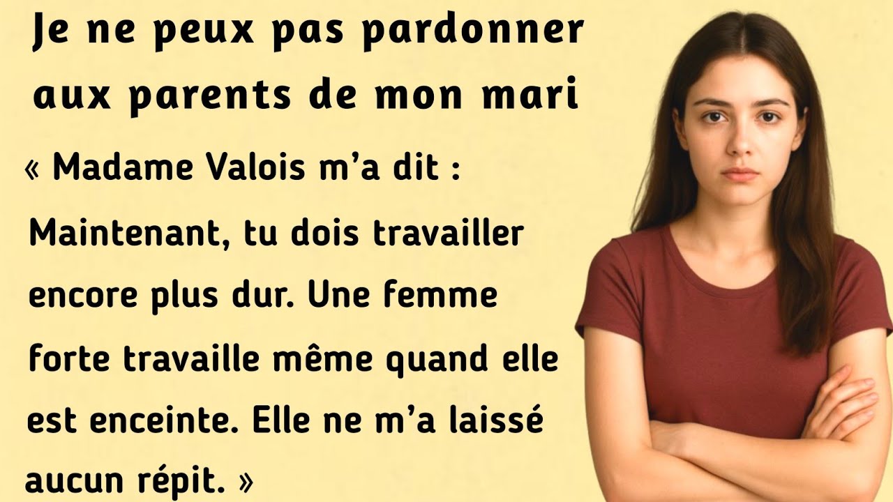 I Can't Forgive My Husband's Parents । Learn French with this simple story ( A1-A2 ) । Learn French
