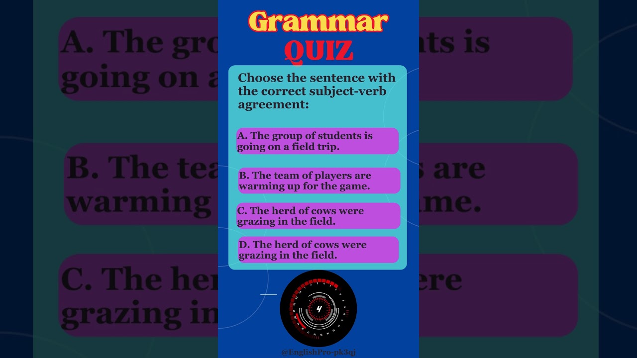 Grammar Quiz