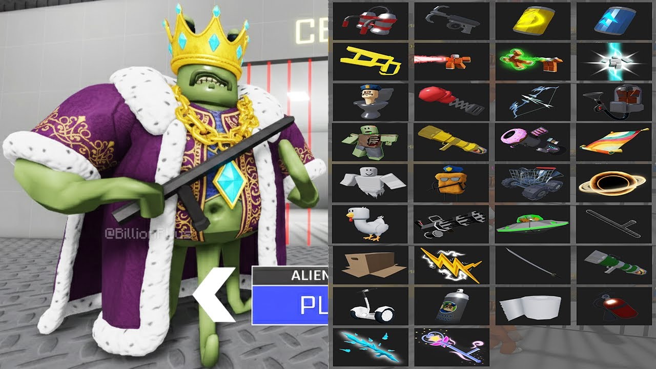 All Items Unlocked ALIEN BARRY'S PRISON RUN OBBY HARD MODE -  Roblox Update All Morphs Full Gameplay