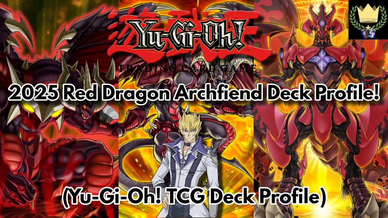 UPDATED 2025 RED DRAGON ARCHFIEND DECK PROFILE! (Yu-Gi-Oh! TCG) #yugioh #yugiohtcg #yugiohcommunity