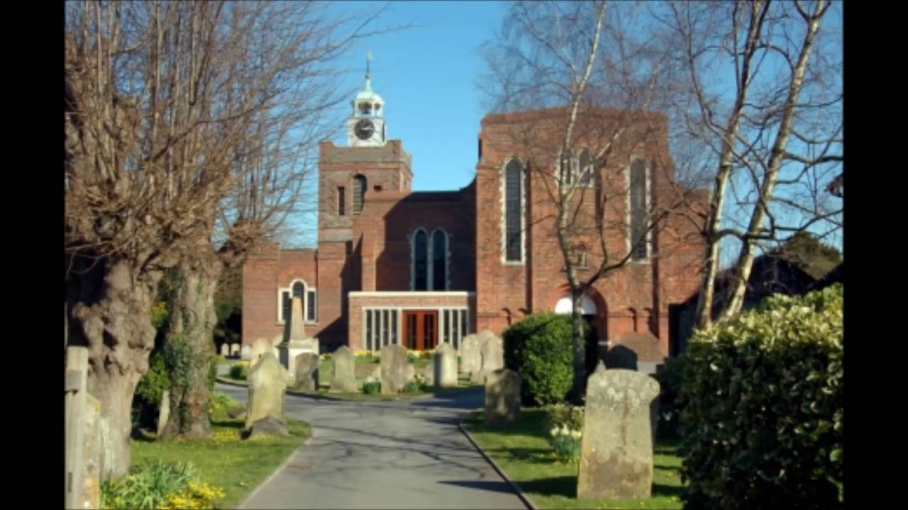 Service from St Peter and St Paul Fareham 1979
