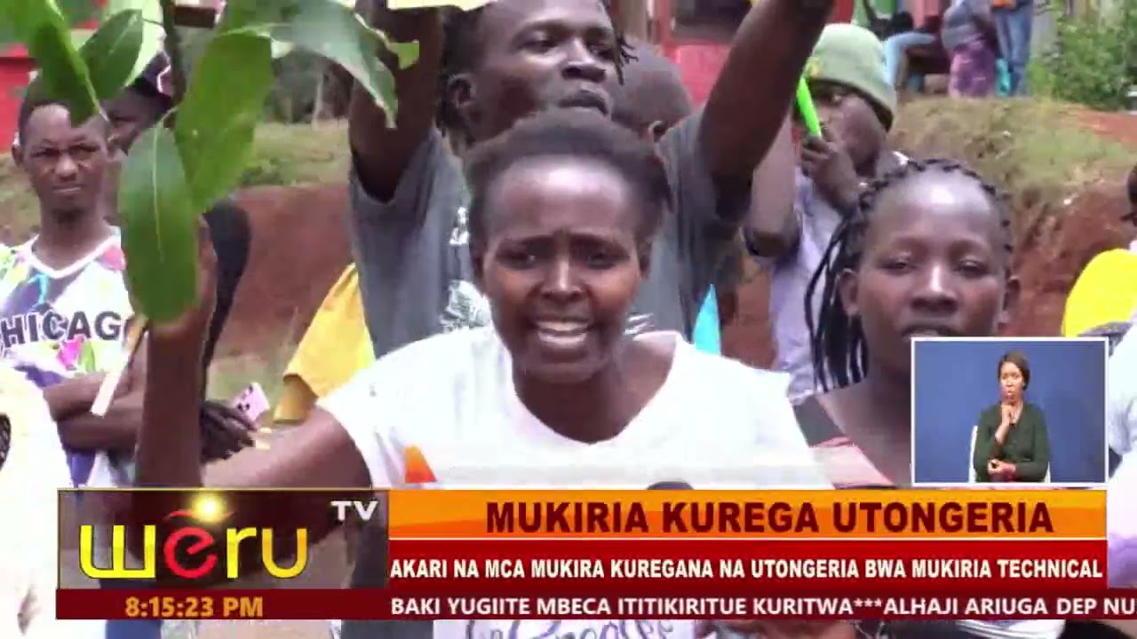 MUKIRIA KUREGA UTONGERIA