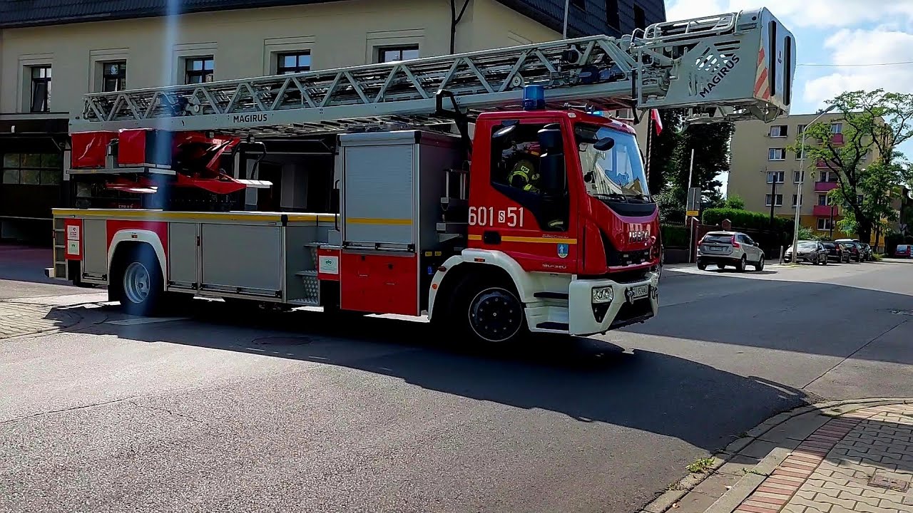 [ALARMOWO] Sekcja Gaśnicza z JRG Siemianowice Śląskie