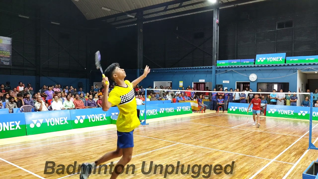What a rally🥵😱🥵 😳🔥 75Shots😳🔥 U17 BS Final...Badminton Singles Best match Bjorn & Dharmik #bwf #yonex