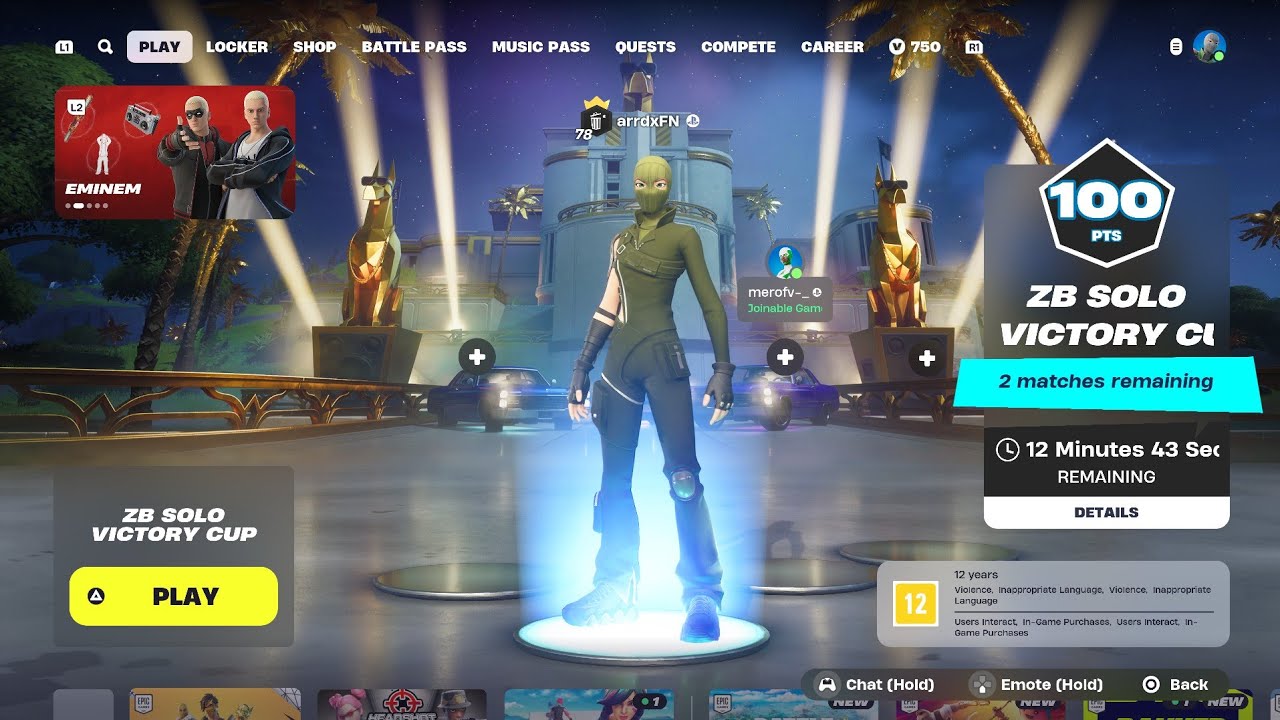How I Earned 100$ In the ZB Solo Victory Cup (4K PS5)