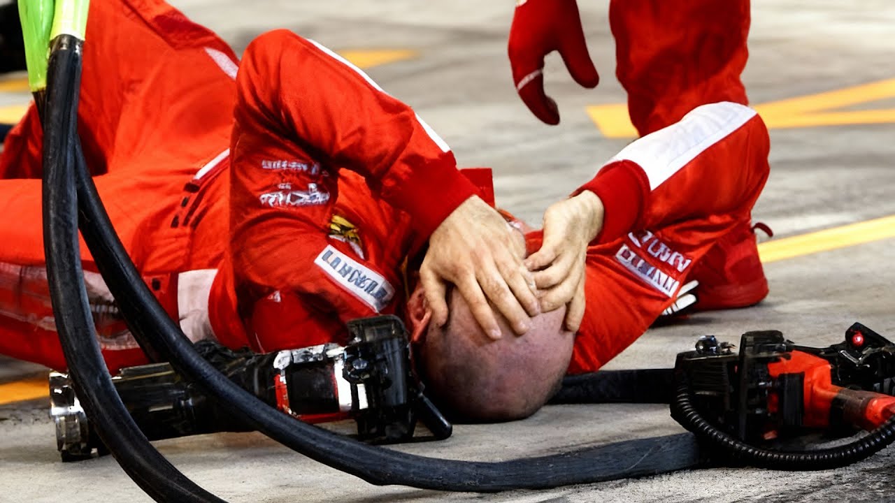 F1 Pitstops But They Get Increasingly More HORRIFYING...