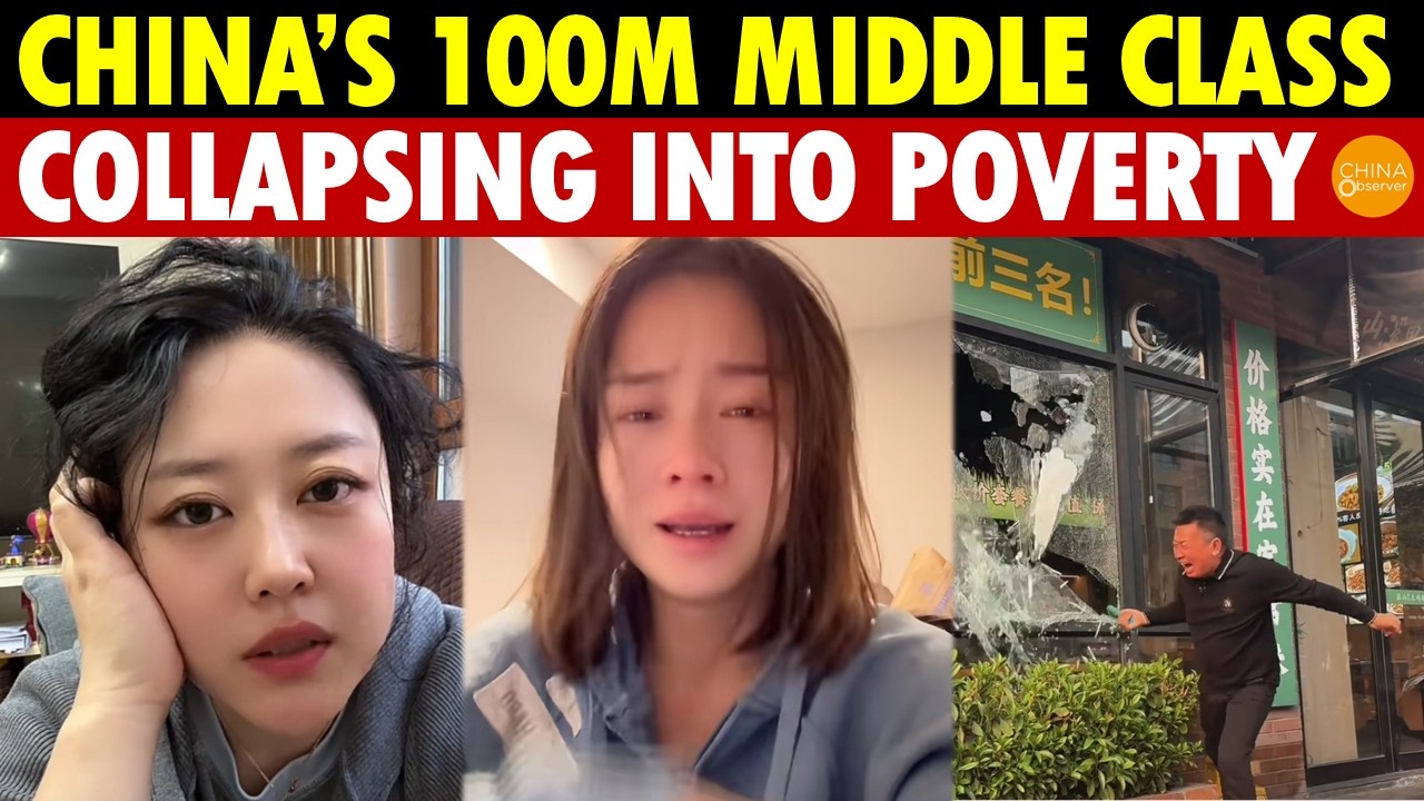 China&rsquo;s Middle Class Is Collapsing Fast, 100 Million Falling Back into Poverty