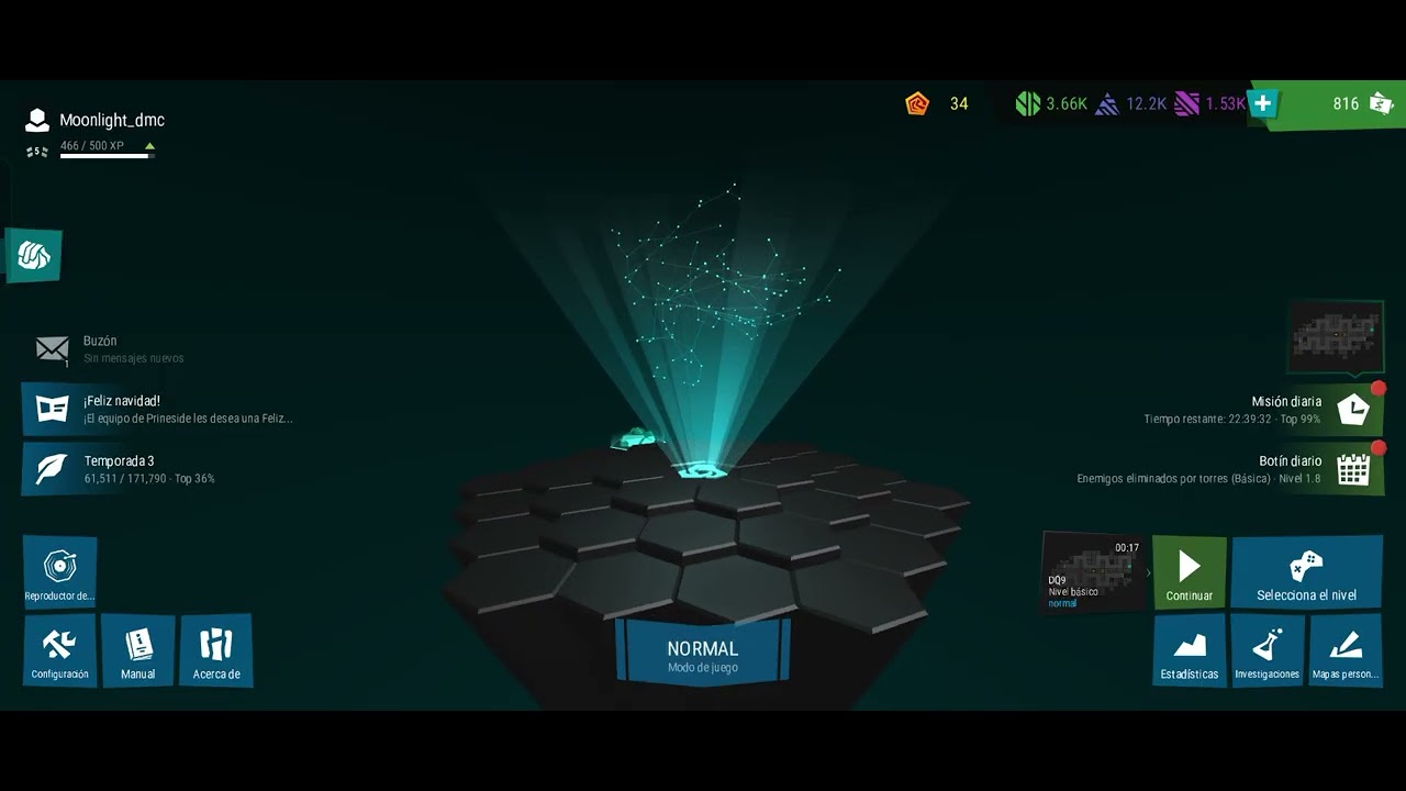 Jugando infinitode 2 xd
