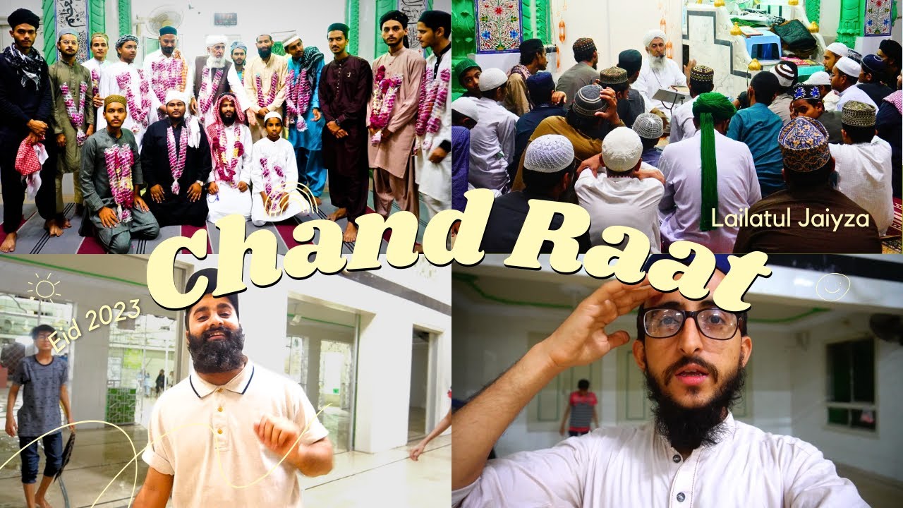 Chand Raat | Lailatul jaiyza | Eid's Night in Masjid | Eid 2023 | Zama Vlogs
