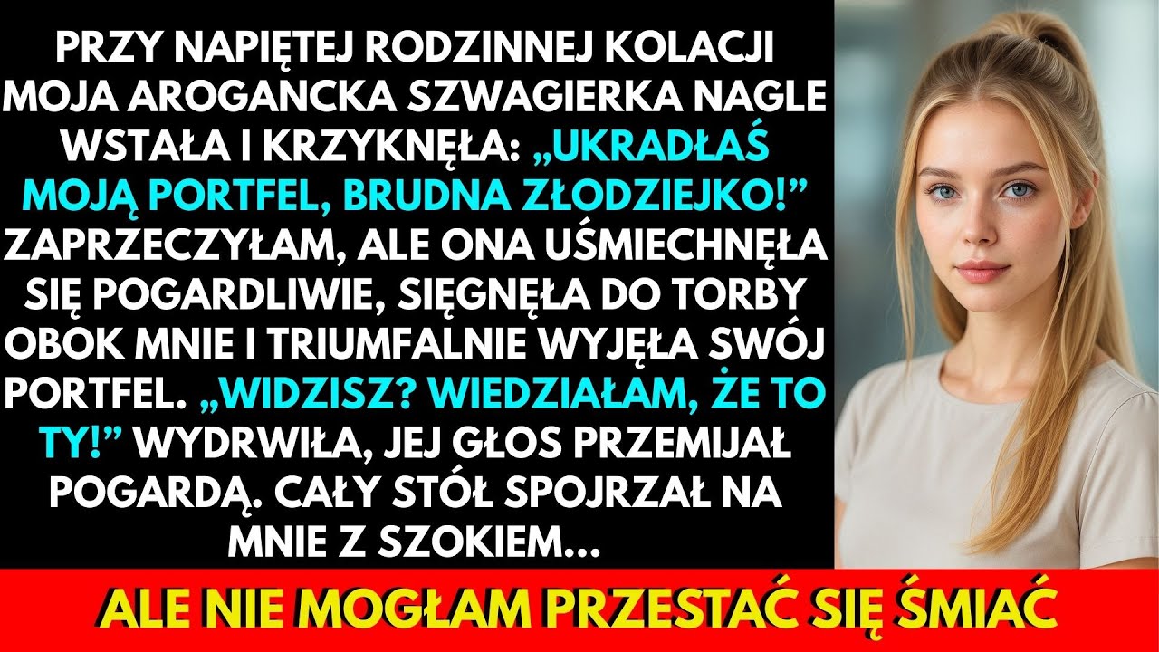 Moja Arogancka Szwagierka Oskarżyła Mnie O Kradzież Przy Obiedzie — Jej Mina, Gdy Wyszła Prawda…