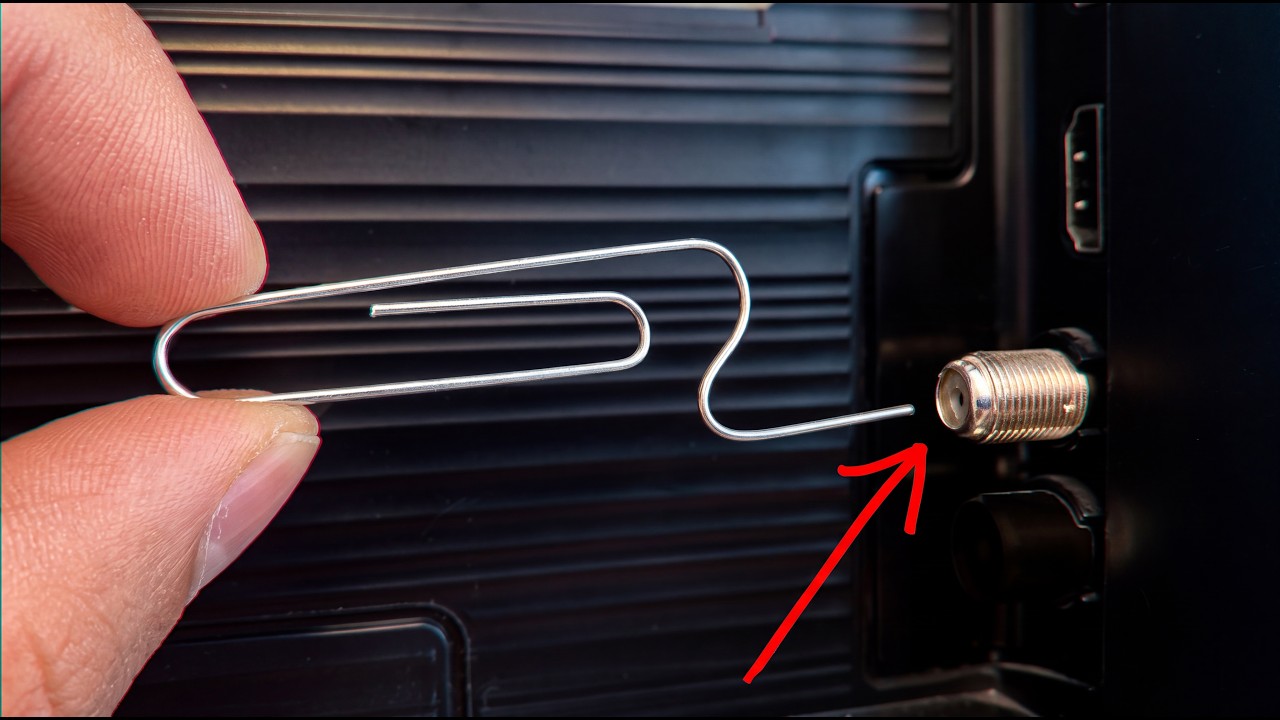 🔥Put the Clip on the TV and Watch all the Channels of the World! Satellite Signal