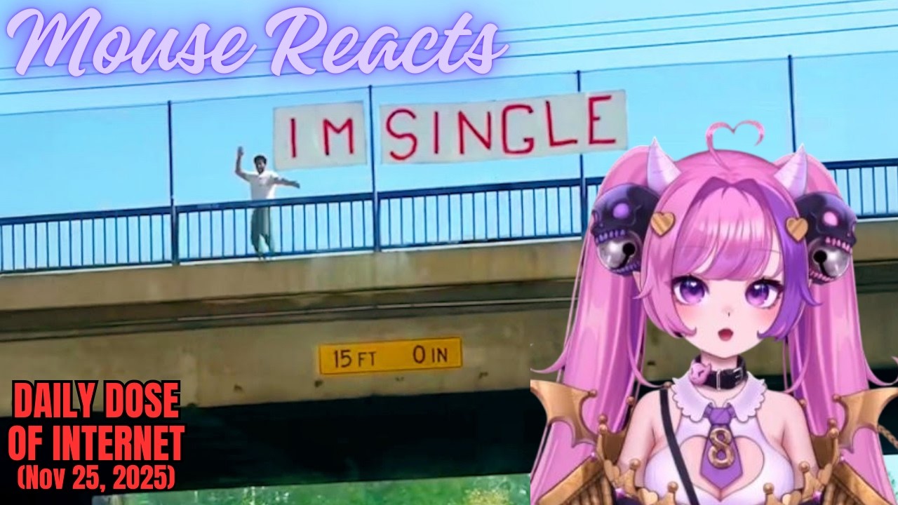 Mouse Reacts to Daily Dose of Internet: He Ran Out of Options (Nov 25, 2025)