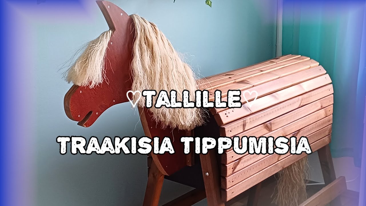 Tallilla/tippumisia