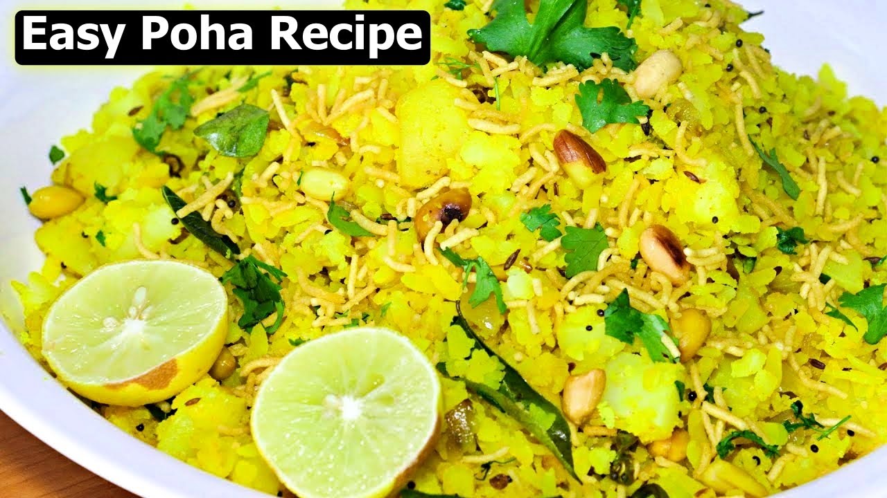 How to Make Poha - Easy Kanda Batata Poha Recipe | Healthy Breakfast Recipe