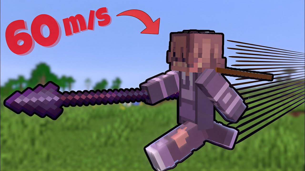 I became the fastest player in Minecraft