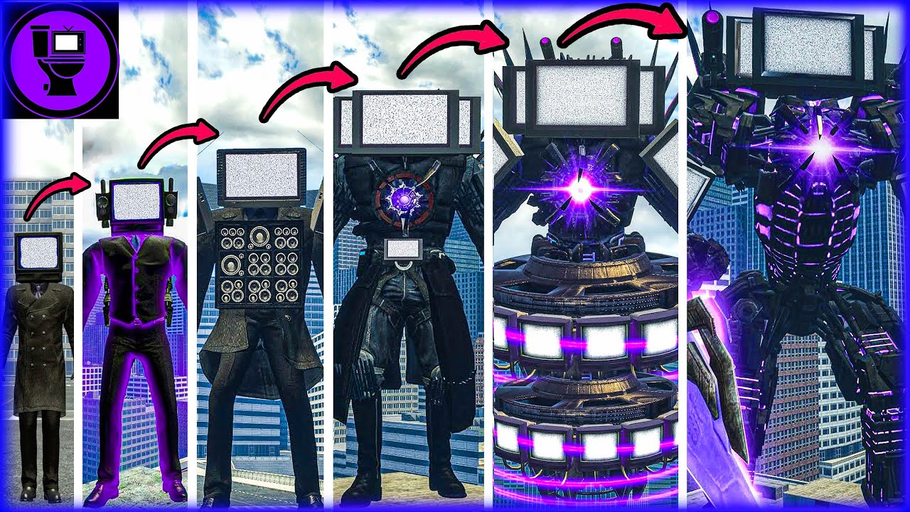 SIZE COMPARISON ULTRA TV BOSS VS SKIBIDI TOILET BOSSES, ASTRO JUGGERNAUT VS TITAN SPEAKERMAN