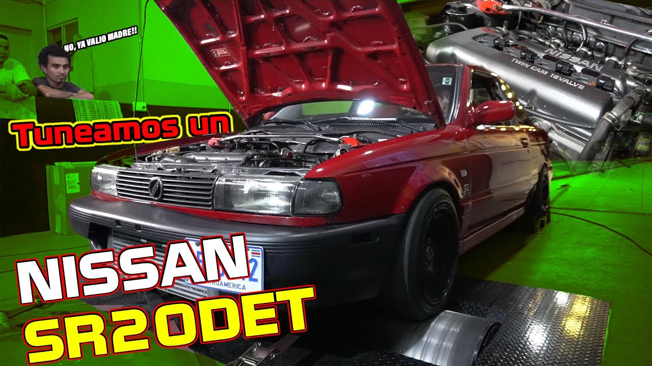 Nissan Sentra/Tsuru SR20 DET, en nuestro Dynojet