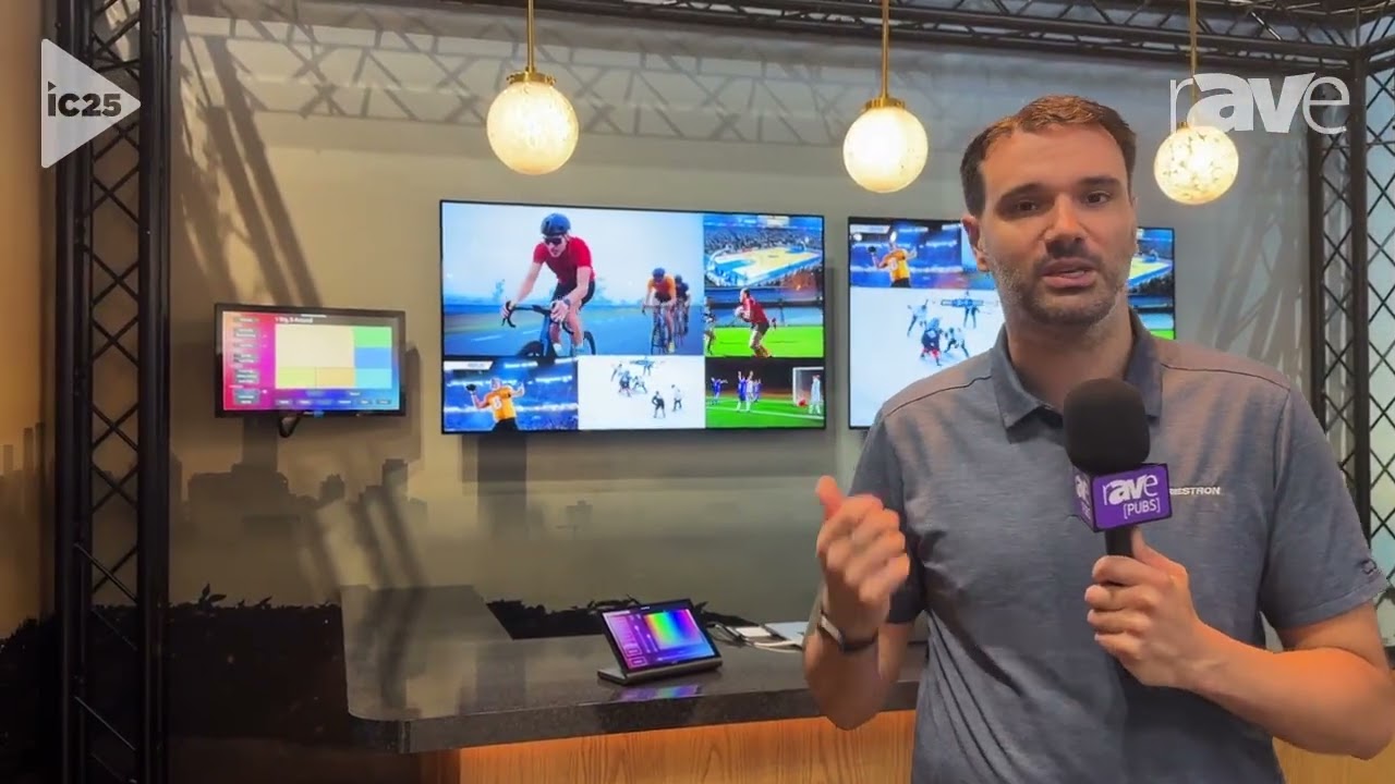InfoComm 2025: Crestron Demonstrates DM-NVX for Sports Bar Settings with Multiview