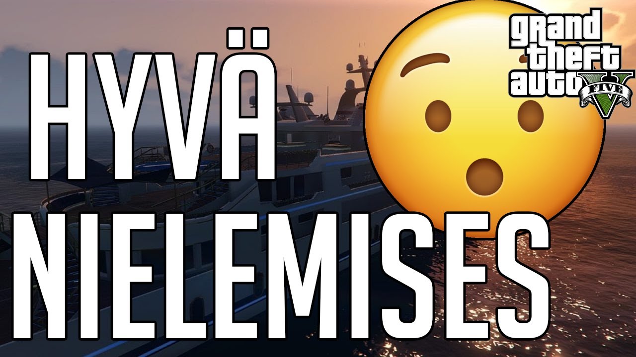 JOPE ON HYVÄ NIELEMISES | Gta V Hauskat Hetket