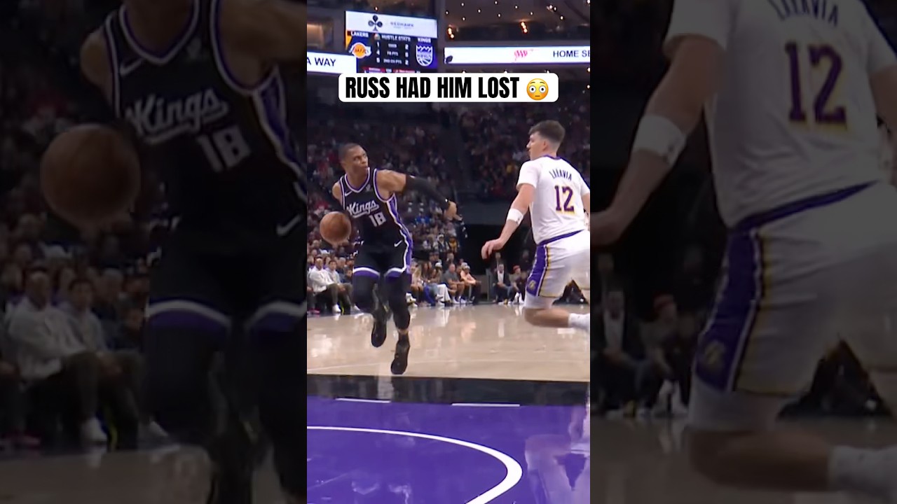 Russ stared him down too 😮‍💨