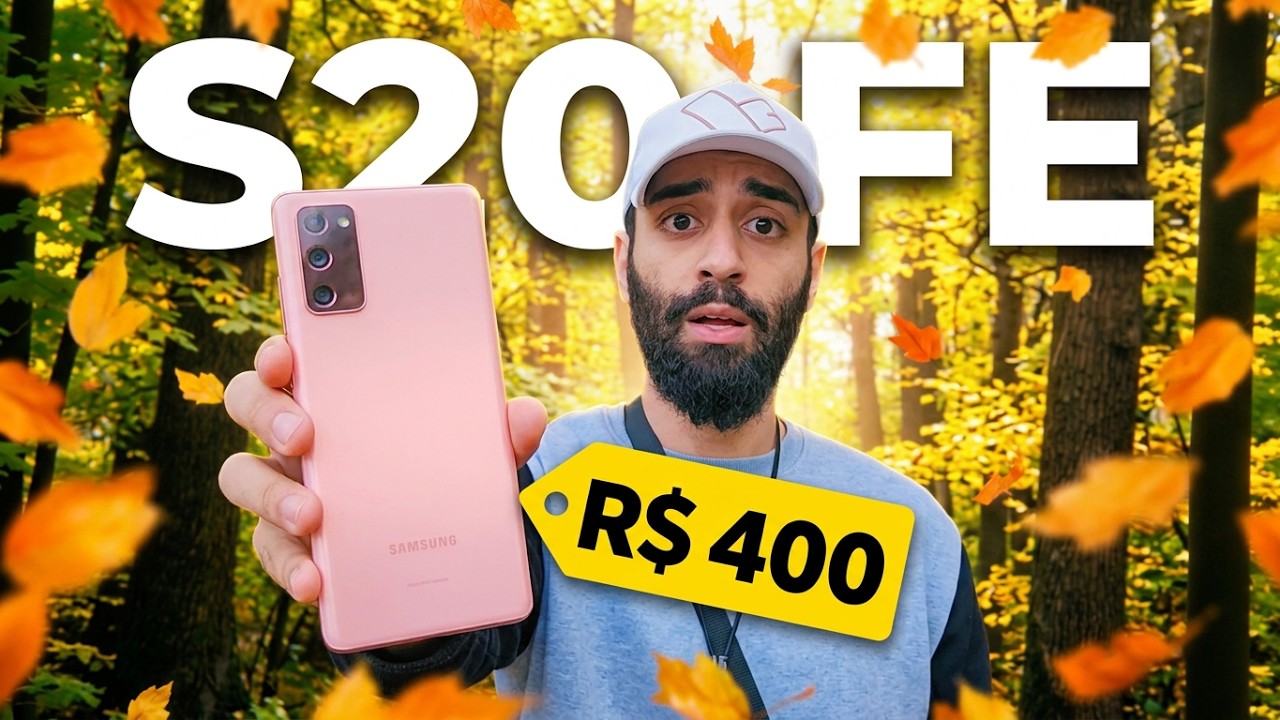 ✹COMPREI UM GALAXY S20FE por 400R$ 😪 PERDI DINHEIRO?❗😥