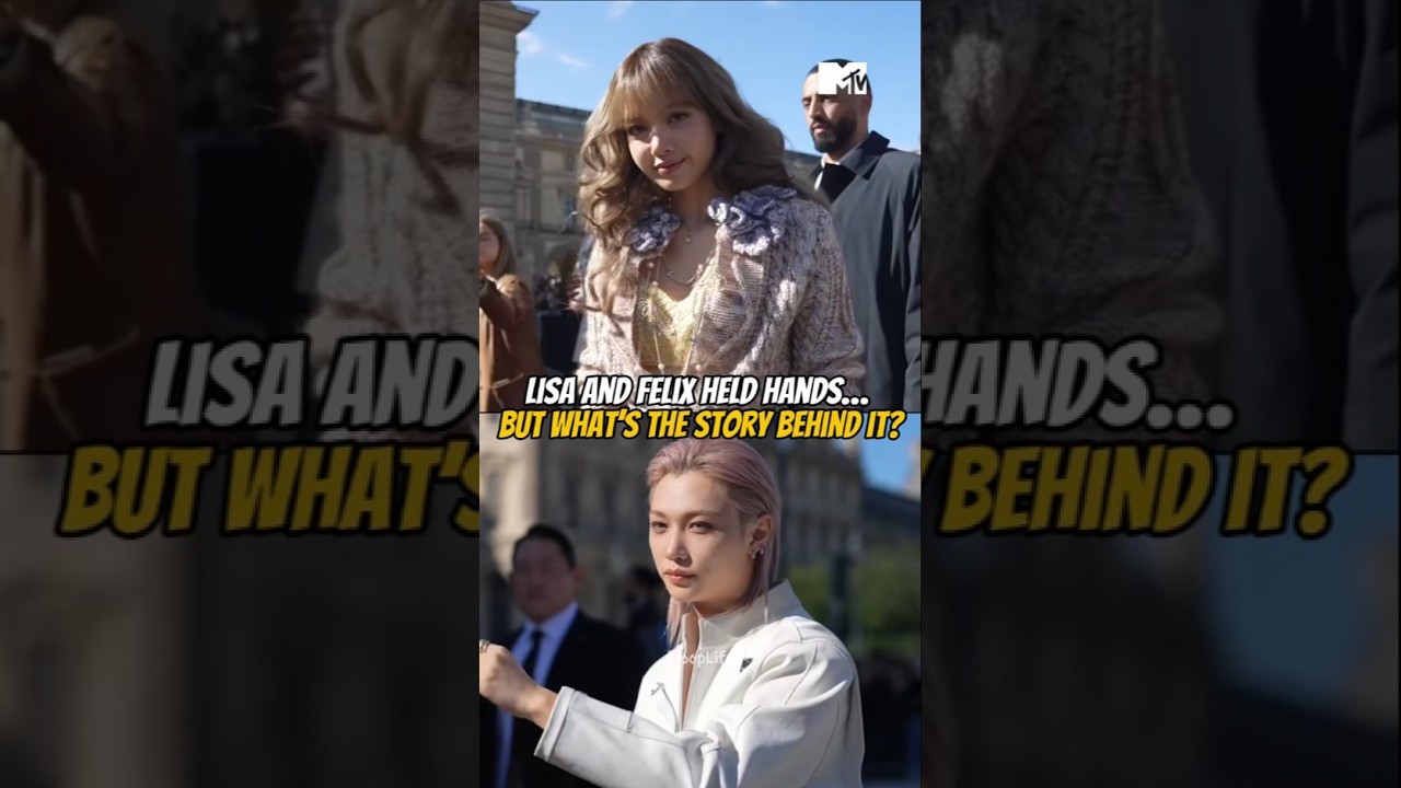 Лиза и Феликс держались за руки&hellip; но что за этим стоит? #kpop #шорты #Феликс #Лиза