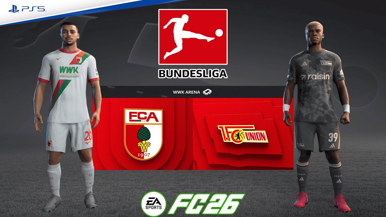 Augsburg v Union Berlin | Bundesliga 25/26 Matchday 17 | Full Match | FC 26 - PS5™[4K]