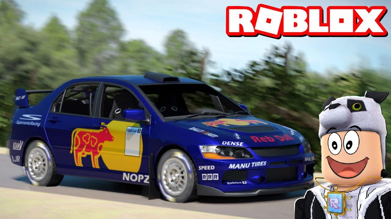 Roblox'ta Arabamla Ralli Yaptım!
