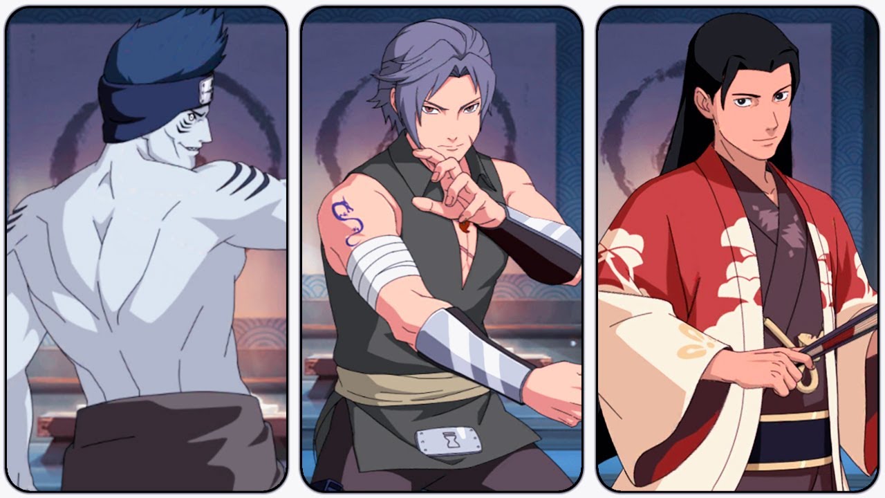 Naruto Online Mobile - Wild Kisame,Shiro,Hashirama Kimono Gameplay