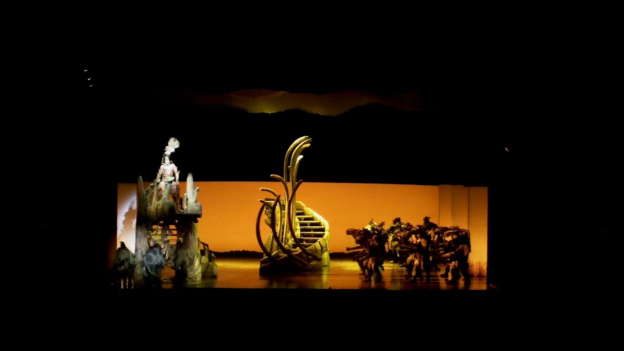 O Rei Leão Musical - São Paulo - Brazil - Se Preparem(Be Prepared)