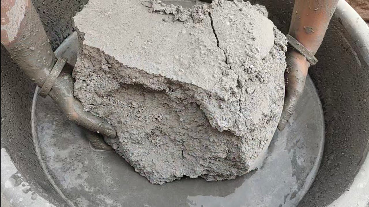 Enormous chunks 😜 favourite texture reused pure cement + white concrete awesome upload asasmr yummy