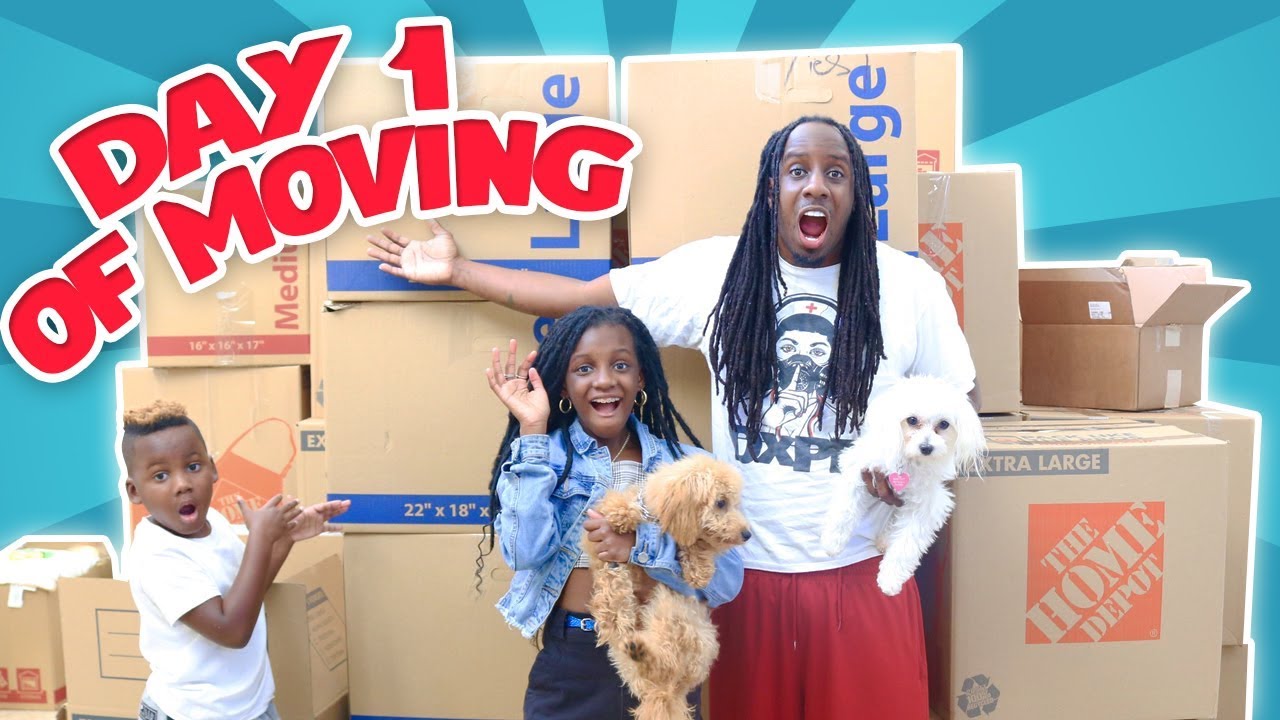 We Packed Our Whole House Day 1 of Moving