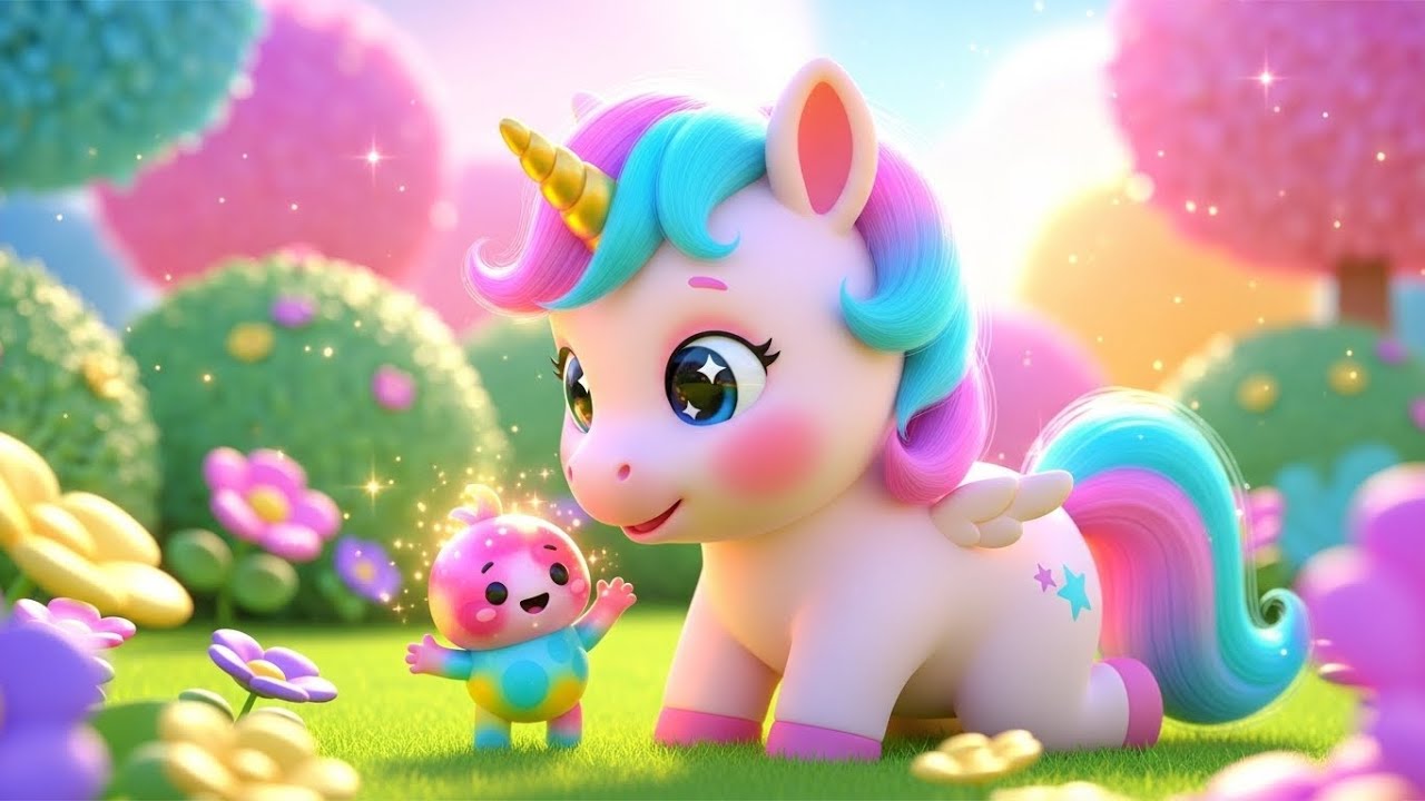 Unicorn Discovers a Toy That Comes Alive | Magical Kids Adventure Story